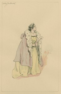 Lady Dedlock, c.1920 da Joseph Clayton Clarke